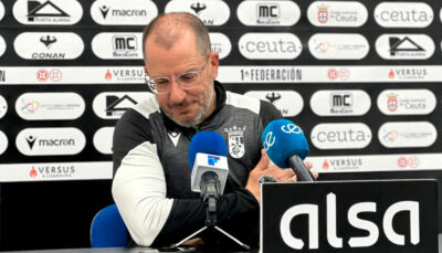 José Juan Romero, este viernes en la sala de prensa del Alfonso Murube 