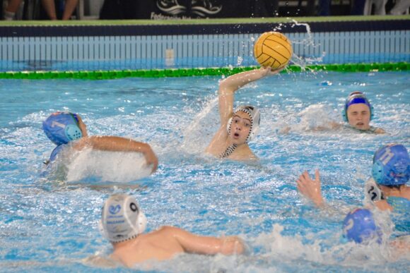 Un momento de la fase final del Campeonato de Andalucía Infantil de Waterpolo