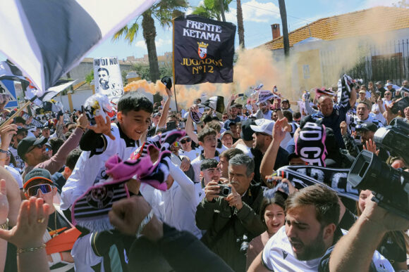 La afición caballa llega al partido contra el Éibar con la inercia del partido en Cádiz