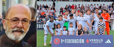 Julián Isla, la voz del himno de la AD Ceuta, fallecía el 30 de abril a los 76 años 