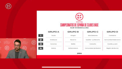 Un momento celebrado este martes en la sede de la RFEF