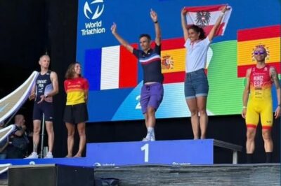 La deportista ceutí, en el segundo cajón del podio en Pontevedra 