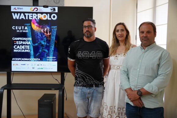 Peter Kubiscko, Araceli García y Sergio Aguilera, durante la presentación del Nacional