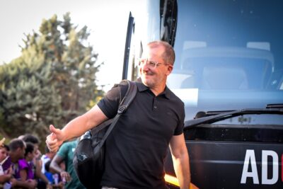 El sevillano, llegando al José Zorrilla este viernes. / FOTO ADC