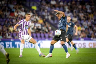 La pegada del Valladolid fue decisiva. / FOTO ADC