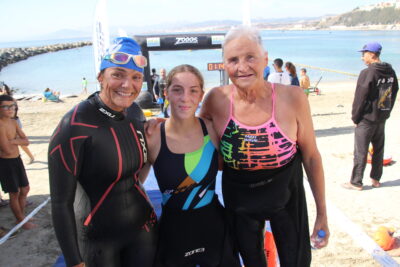 Podium femenino 4.000 metros. / FOTO D. Vicente