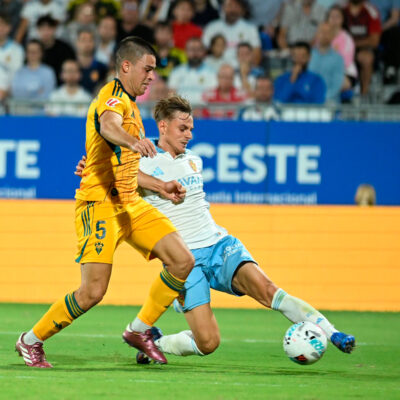 Un lance del Zaragoza-Albacete de este lunes