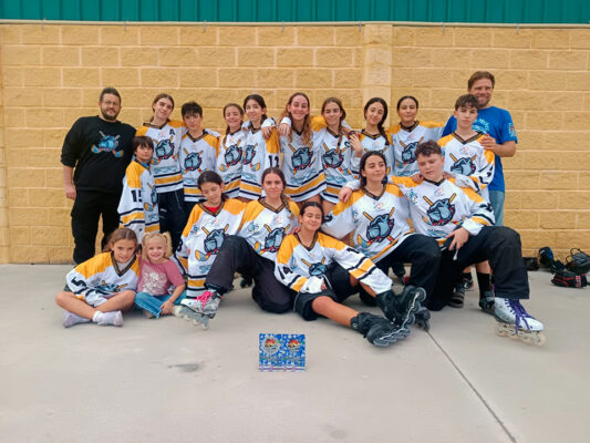 Los jóvenes jugadores del Bulldogs, este fin de semana en Fuengirola