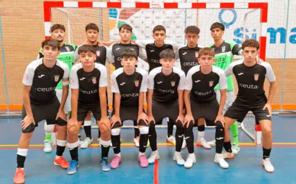 Formación del Deportivo UA Ceutí, este sábado en Granada 