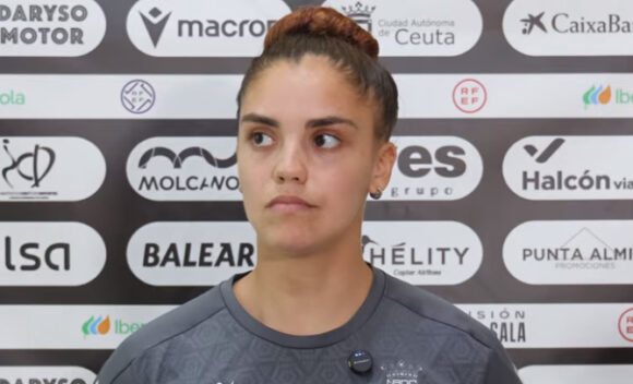 Tamara Falconi ha comparecido este jueves ante los medios 