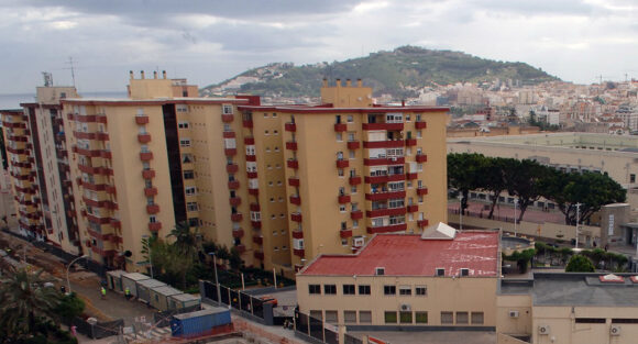 Imagen de la barriada del Polígono Virgen de África