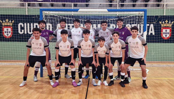 Formación del Deportivo Ceutí, este sábado en el pabellón 'Guillermo Molina'