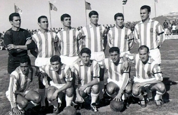 Formación del Atlético de Ceuta en la temporada 63-64