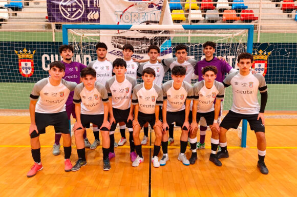 Formación del Deportivo Ceutí, este viernes en el 'Guillermo Molina' 