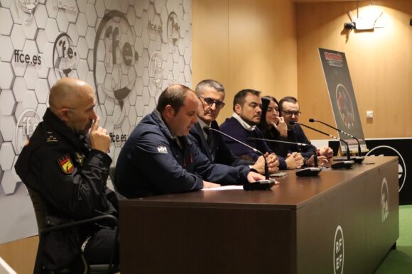 Un momento del acto de presentación llevado a cabo en la Ciudad del Fútbol