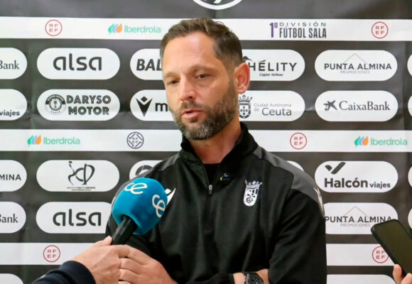 José Ramón Ruiz 'Taconi', en su comparecencia ante los medios 