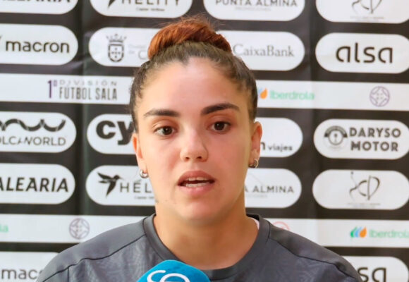 Tamara Falconi, la portera argentina de la AD Ceuta FC Femenino 